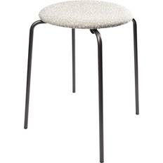 Fritz Hansen Hocker Fritz Hansen DOT Hocker Stoff Gestell 44x34 cm Fußhocker