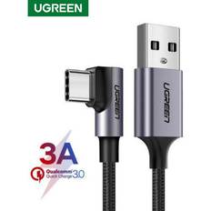 Usb kabel vinklet UGREEN US284 Vinklet USB-A til USB-C Kabel 1m