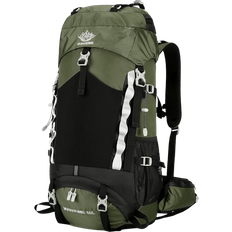 Hxber Camping Hiking Backpack 60L - Dark Green