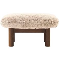 Audo Copenhagen Brasilia Ottoman Mørkbejdset 8154003-000D01ZZ Fodskammel