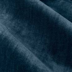 Curtains & Accessories Yard Heavy Chenille Velvet Eyelet Curtain 117 cm x 183 cm - Navy