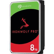 Seagate ironwolf pro st8000nt001 internal hard drive 3.5" 8 tb (st8000nt001) Red