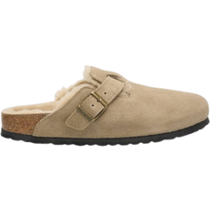 Birkenstock Boston Shearling Clogs - Taupe