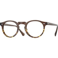 Oliver Peoples Briller & Læsebriller Oliver Peoples OV5186 Gregory Peck 1756 Mænd Brun Yellow Tortoise 45mm