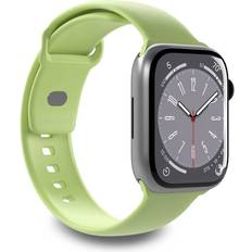 Puro Apple Watch 44/45/46 mm Ultra Armbånd ICON Silicone Band Matcha Green
