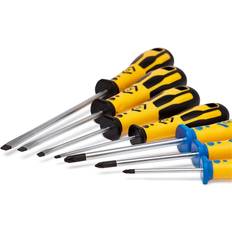 Oui Pozidriv C.K Dextro Screwdriver Slotted PZD 7 pcs Pozidriv