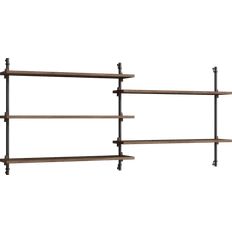 Moebe Shelving WS.65.2.B Wall Shelf