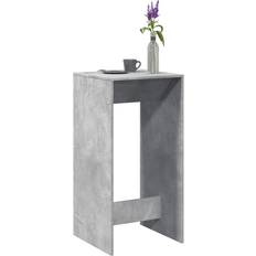 Grå - Træ Barborde vidaXL 51x50x103,5 cm Konstrueret Træ Betongrå Barbord