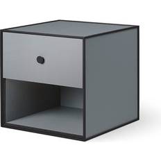 Audo Copenhagen Sengebord Audo Copenhagen Frame 35 Modul Mørkegrå Sengebord