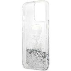 & Choupette Liquid Glitter (iPhone 13 Pro) Sølv
