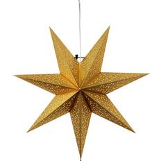 Golden Weihnachtssterne Star Trading Papierstern Dot Hängend 7-zackig D: 54 cm Weihnachtsstern