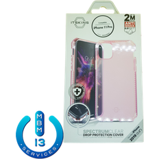 ItSkins Spectrum Clear Cover iPhone 11 Pro Lyserød