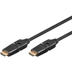 Goobay HDMI 2.0 Kabel 360° Fleksible Stik 4K 60Hz 1.5 - 5m 5m