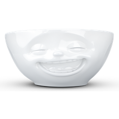 Micro-ondes Sécurisé Saladiers Porcelain Laughing Face Edition 11 oz White (Single Bowl) Serving Bowl 11.8fl oz