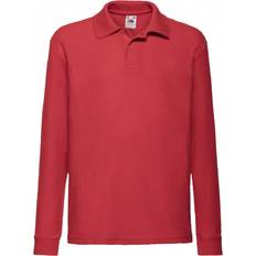 Girls - Red Polo Shirts Shein Childrens Long Sleeve Pique Polo Childrens Polo Shirts Red