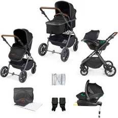 Ickle Bubba Cosmo All-in-One i-Size Travel System Black