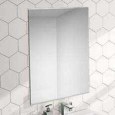 Glass Bathroom Mirrors ENKI Bevelled Edge Mirror Rectangle Horizon Bathroom 400 600 BM030