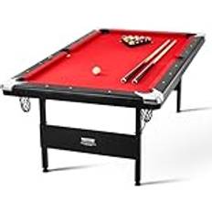 VEVOR Billiard Table 7 ft Foldable Space-Saving Set