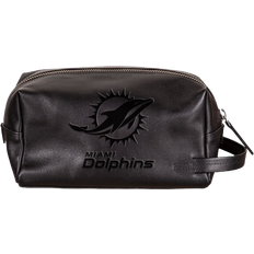 Evergreen Enterprises Miami Dolphins Hybrid Leather Lined Dopp Toiletry Bag