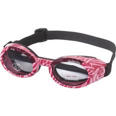 Doggles Hundglasögon ILS - Pink Zebra/Smoke Lens