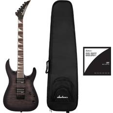 Natural Electric Guitar Jackson JS Series Dinky Arch Top JS32Q DKA HT Trans Black Burst