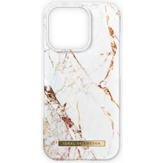 Gull Mobildeksler iDeal of Sweden iPhone 16 Pro Fashion deksel Carrara Gold