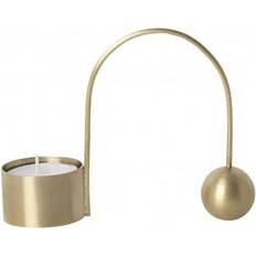 Brass Candle Holders Ferm Living Balance Brass Tea Light Candle Holder