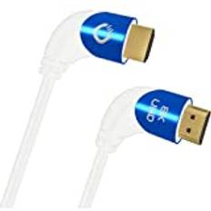 Cables Oehlbach Shape Magic 90 UHD 8K Ultra High Speed HDMI Cable