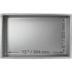 PME OBL08122 Aluminium Avlång 20 x 30 x 5 cm Djup Silver Kakform