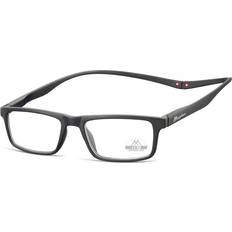 Lunettes de Lecture Reading with magnet montana black rectangular diopters man Clear