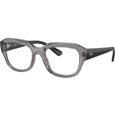 Unisexe Lunettes Ray-Ban RX7225 Leonid 8316 De Vue Homme Transparentes (Seulement Monture)