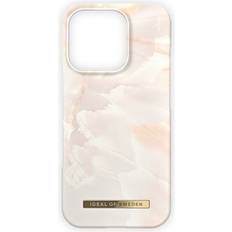 Ideal of Sweden Magsafe Designer Hard-Cover Rose Pearl Marble (iPhone 16 Pro) Smartphone Hülle