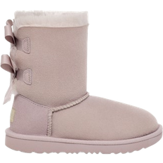 Pink Winter Shoes Children's Shoes UGG Kid's Bailey Bow II - Pale Smoke