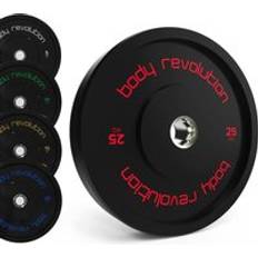 Body Revolution Olympic Bumper Plates 20 Kg Pair