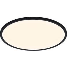 Nordlux oja 42 Nordlux LED 296676348613 Black Ceiling Flush Light 42.4cm