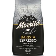 Merrild Barista Espresso Coffee Beans 1000g 1pack