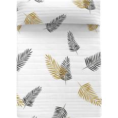 180.0 cm Dynebetræk HappyFriday Bedspread Blanc Foliage 180 x 260 cm Duvet Cover Multicolour