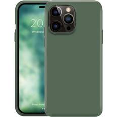 Xqisit silicone case for apple iphone 14 pro max 6.7" eucalyptus 50445