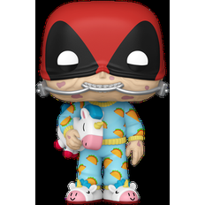 Marvel Figuras de Juguete Funko POP! Marvel: Deadpool Sleepover Deadpool