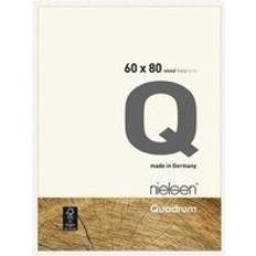 Nielsen Quadrum Wooden Picture With Glass Front - White (80 cm H x 60 cm W x 2.5 cm D) Photo Frame