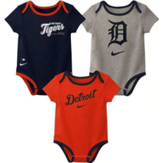 Nike 18-24M Bodysuits Children's Clothing Nike Baby Boys And Girls Detroit Tigers Authentic Collecn ThreePack Bodysuit Set