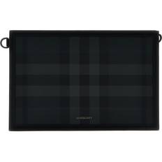 Burberry Clutches Burberry Burberry-Check Clutch Nero-Uomo