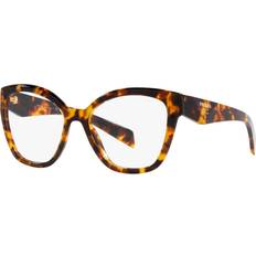 Prada Unisex Glasögon Prada PR 20ZV 14L1O1 Sköldpaddemönstradeshell Glasögon