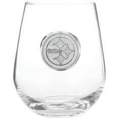 Aluminum Kitchen Accessories Pittsburgh Steelers Wine Glass 15.25fl oz