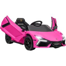 Metal Electric Vehicles Aosom Lamborghini Revuelto 12V Pink