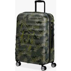 Expandible Maletas American Tourister Wavebreaker 67 cm 4 Wheel Spinner Donald Duck Camo