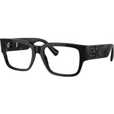 Herren Brillen & Lesebrillen Versace 0VE3350 5360 Kunststoff Panto Schwarz/Schwarz Brille online Brillengestell Brillenfassung Glasses auch als Gleitsichtbrille