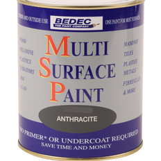Bedec Multi-Surface Anthracite Gloss - Wood Paint Grey 2.5L