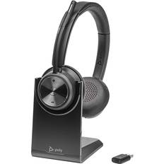 Høretelefoner Poly Savi 7320 Trådløs Headset Sort