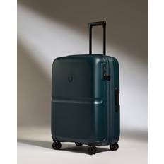 Antler Suitcases Antler Medium Suitcase In Indigo Blue Single Stripe